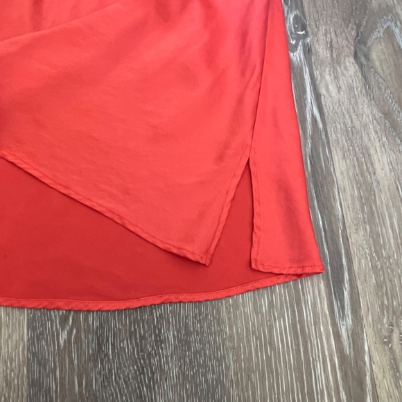 Naked Princess Silk Cowl Neck Slip Dress Size L - Picture 4 of 9